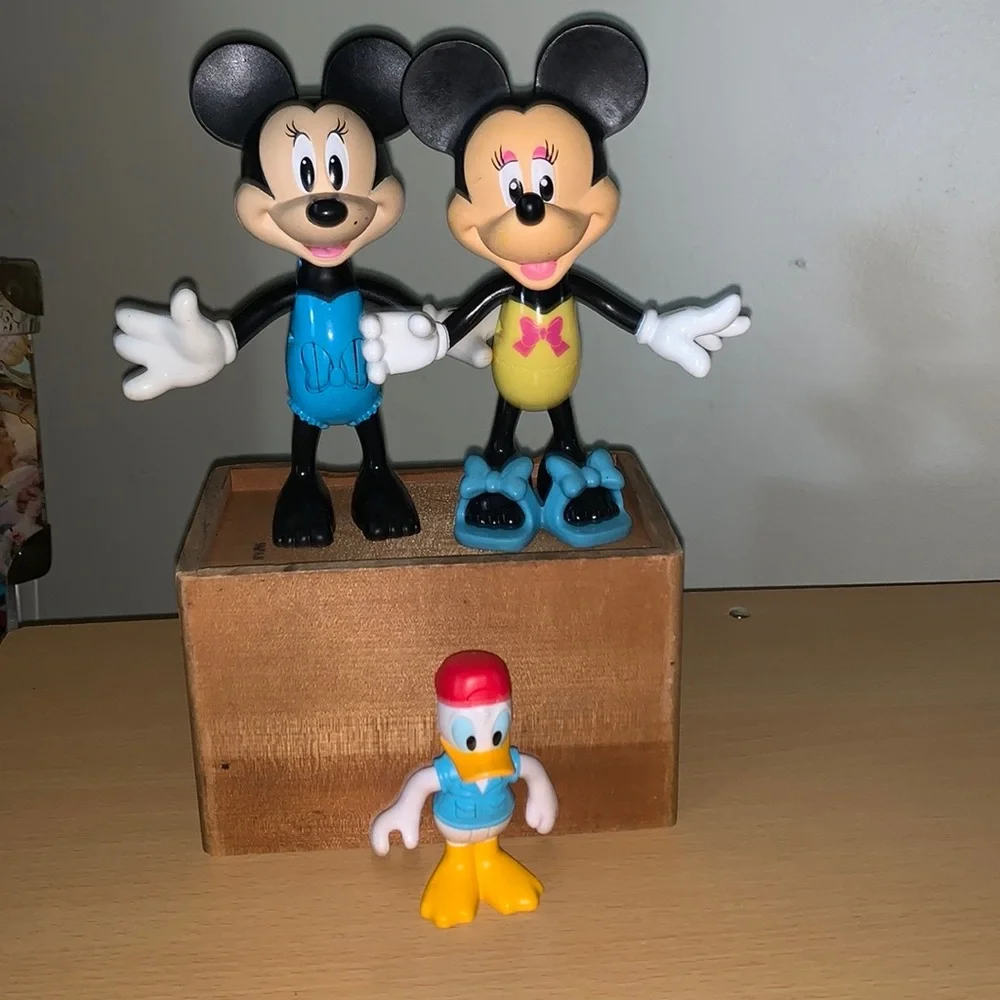 Mickey & Minnie & Donald Duck lot  Cake Toppers